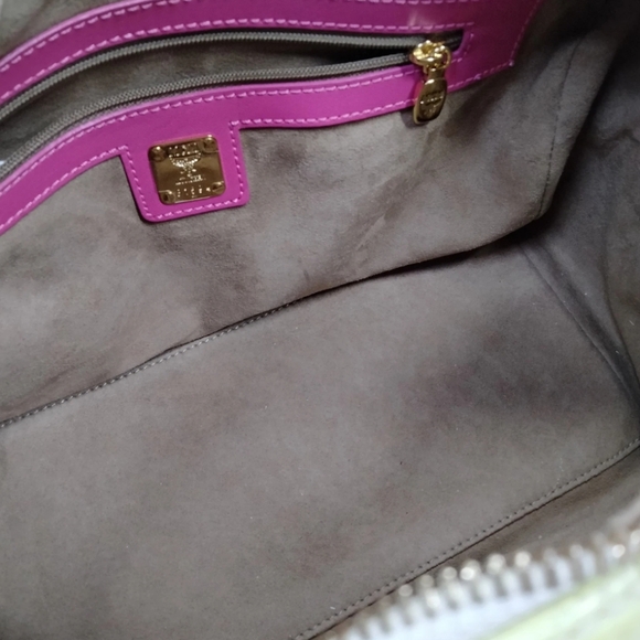 MCM Pink and Multicolor Women's Bag - Picture 6 of 8